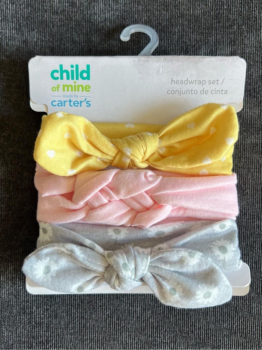 NWT Carter’s Child of Mine Headband Set of 3